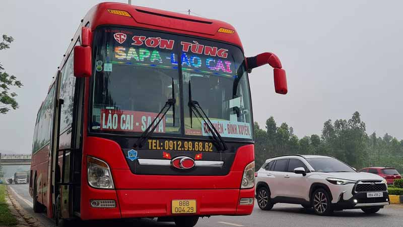 Nhà Xe Sơn Tùng: Vĩnh Phúc - Lào Cai - SaPa