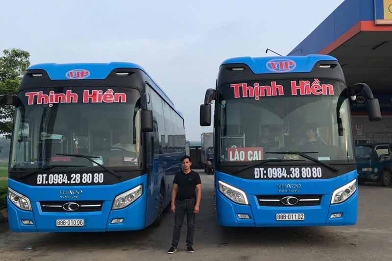 Nhà xe Thịnh Hiền chuyên tuyến Vĩnh Phúc Lào Cai